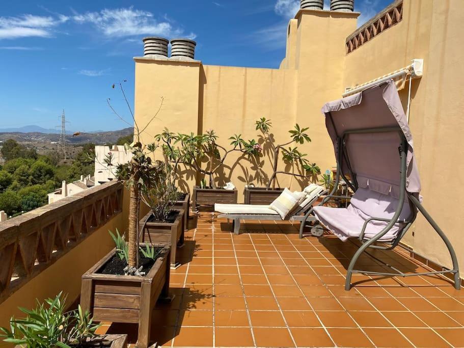 Espectacular Atico Duplex Con 2 Terrazas & Piscina Villa Malaga Bagian luar foto